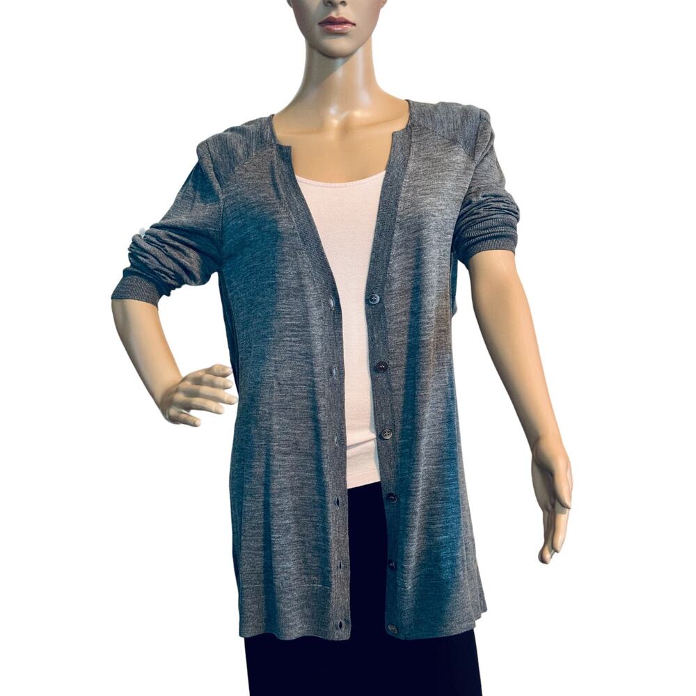 SKAIST TAYLOR Women's Lightweight Wool Cardigan Zip Back Opening
